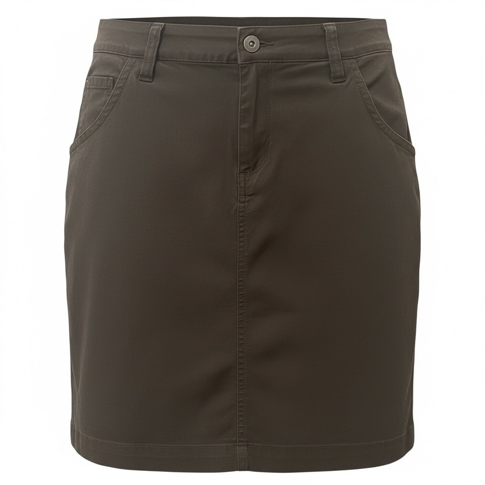 Duluth‎ Women's Skort Size 8 Dark Gray Stretch Pockets Hiking Golf Athleisure